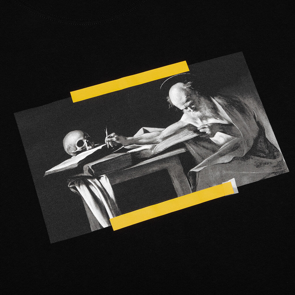 Caravaggio Painting S/S Slim Tee - Black/Multi