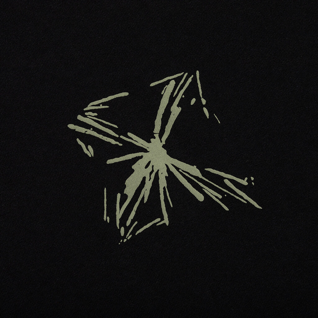 Splashy Arr Slim S/S Tee - Black/Beige