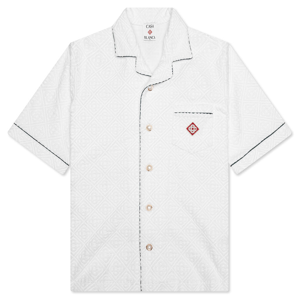 Open Collar Shirt - Off White