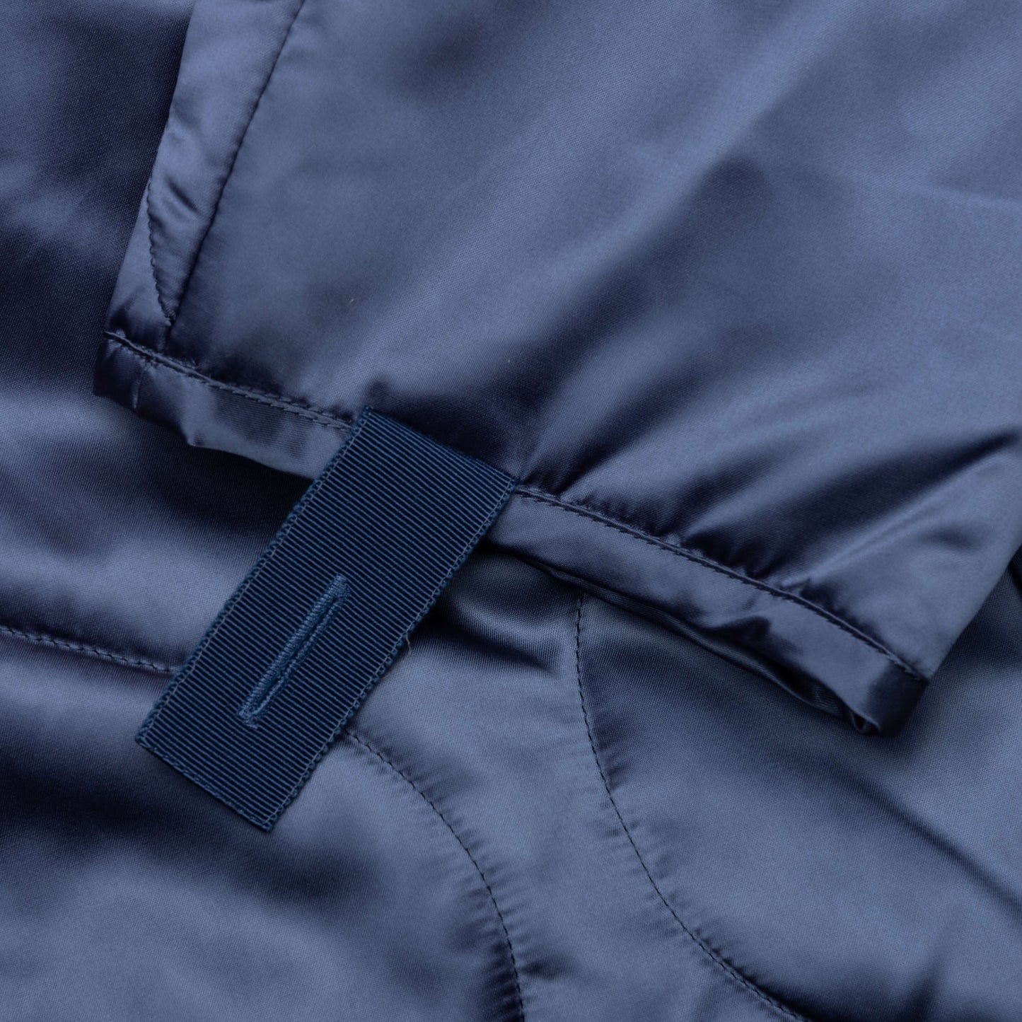 Oversized Quilted Jacket - Indigo