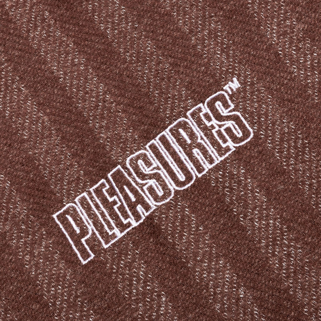 Control Striped Easy Pant - Brick