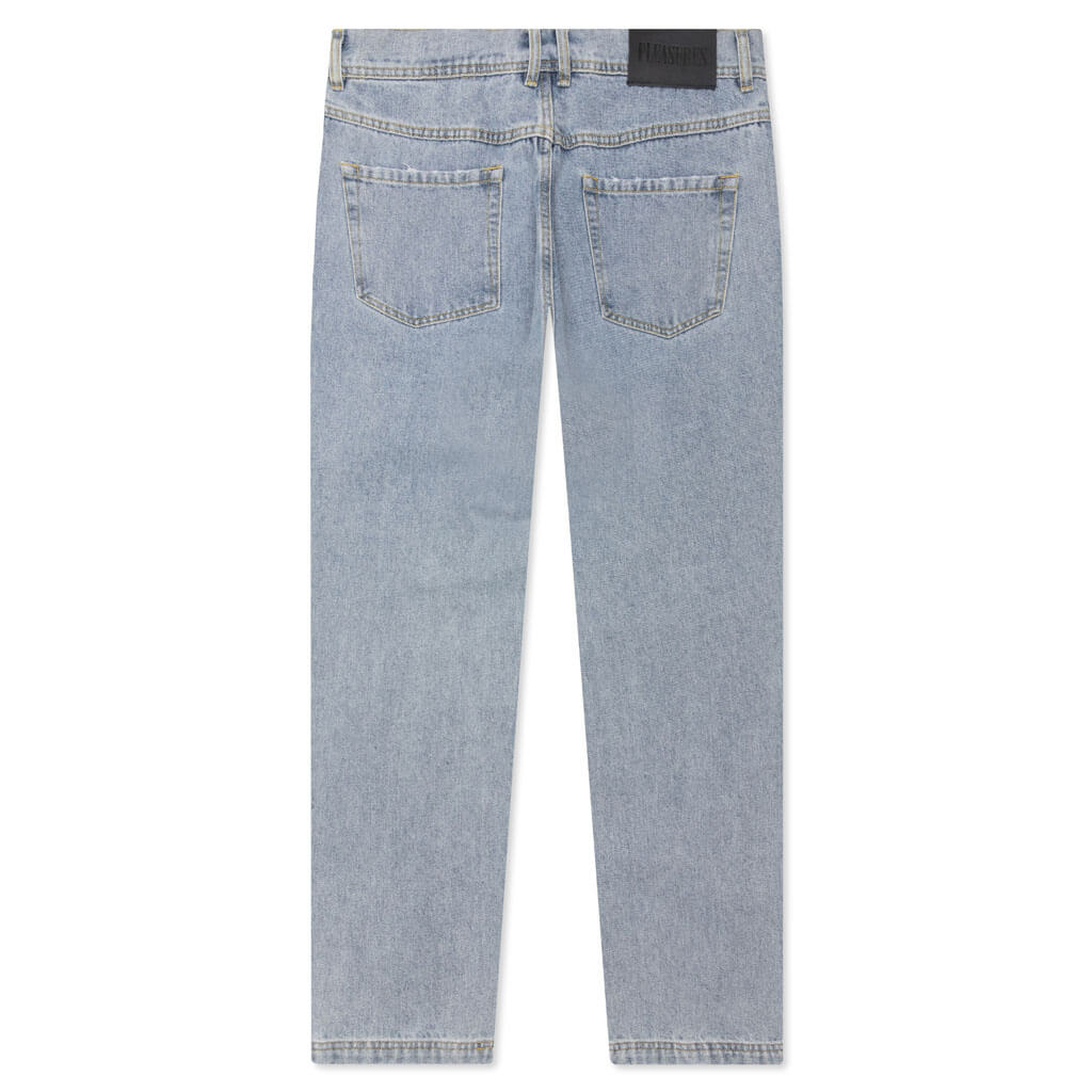 Crawler Denim Pant - Blue
