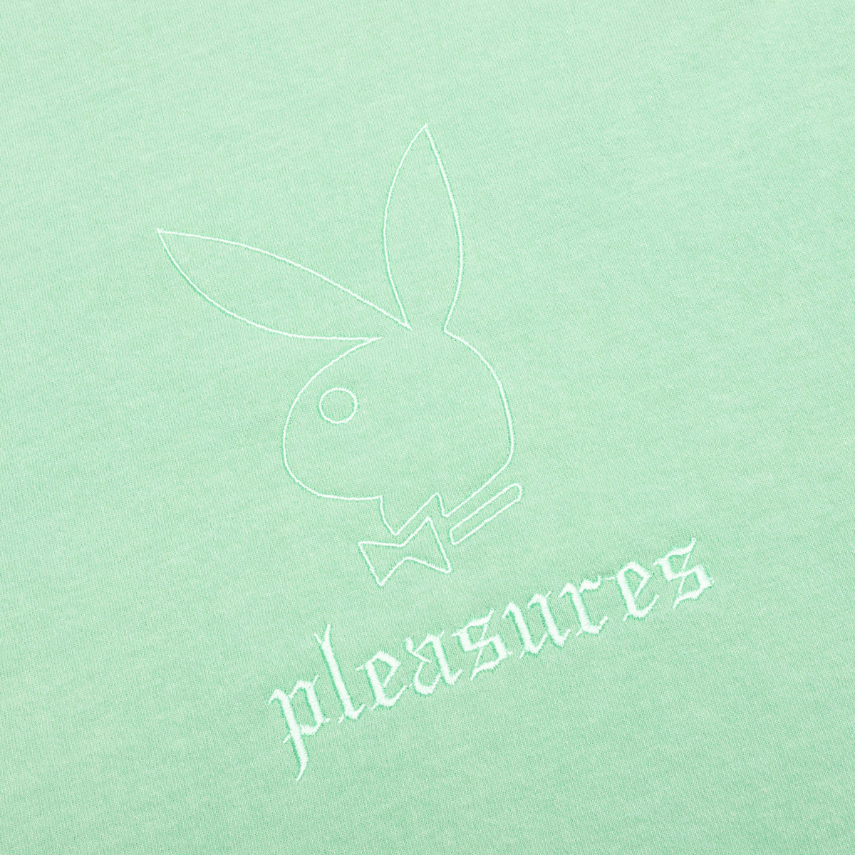 PLEASURES x Playboy Entertainment Pigment Dye T-Shirt - Green