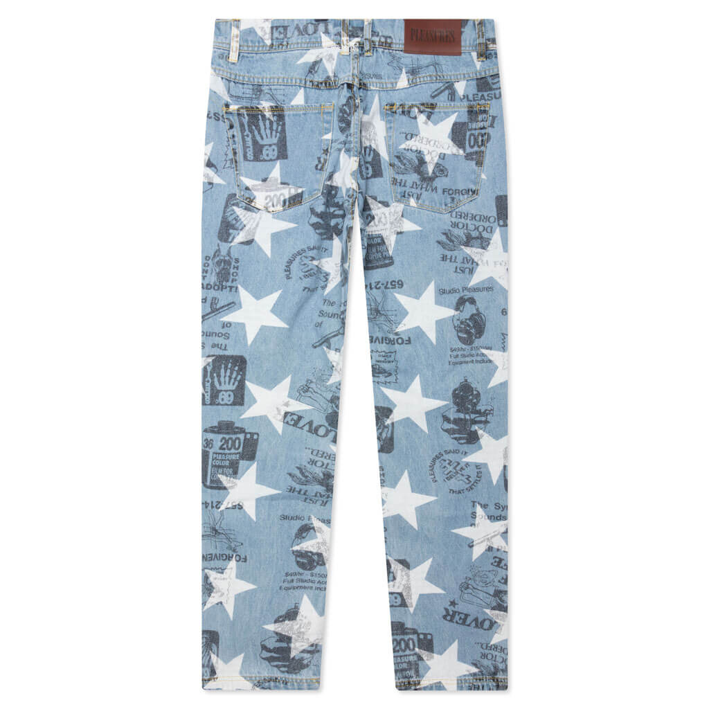 Poppy Denim Pant - Blue