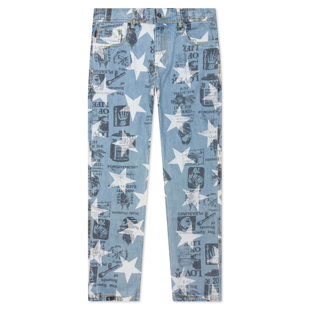 Poppy Denim Pant - Blue