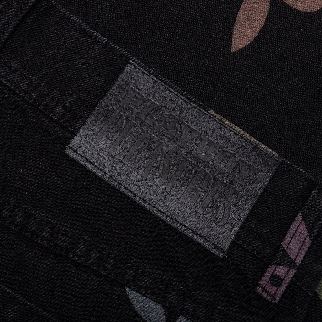 PLEASURES x Playboy Scatter Denim - Black