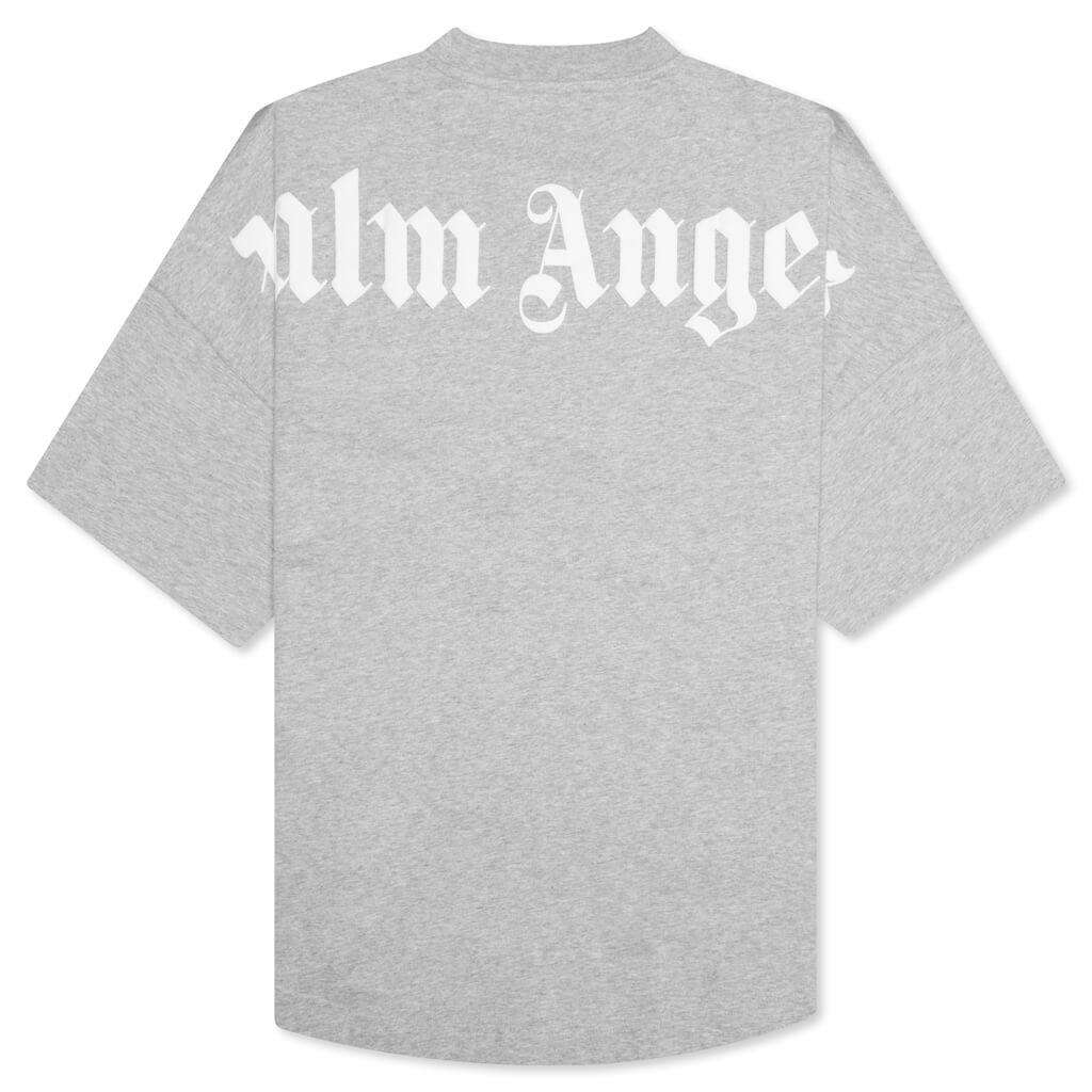 Classic Logo Over Tee - Melange Grey
