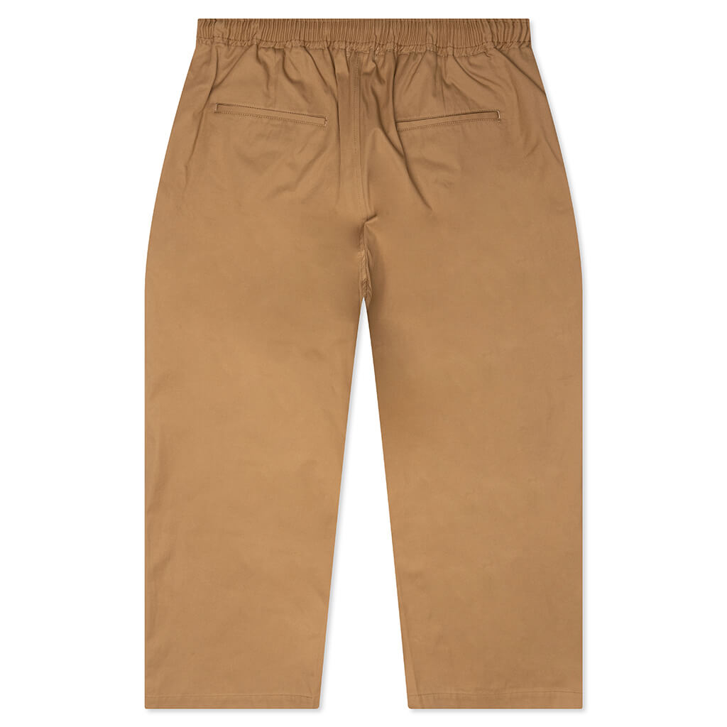 Wide Leg Trousers - Beige