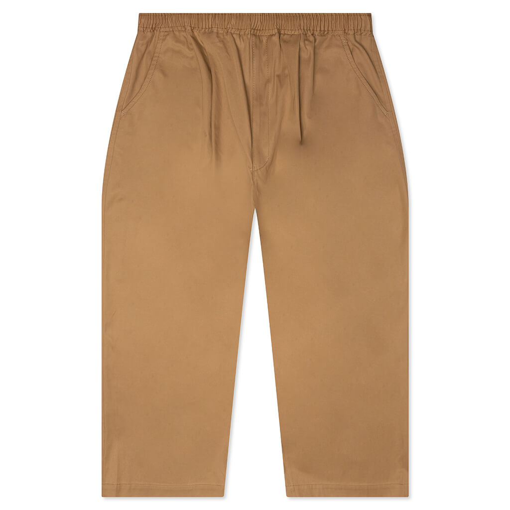 Wide Leg Trousers - Beige