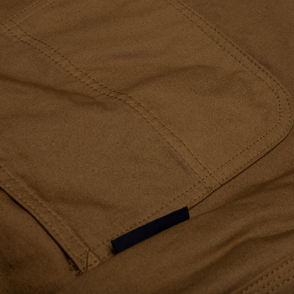 Elasticated Waist Utility Shorts - Beige