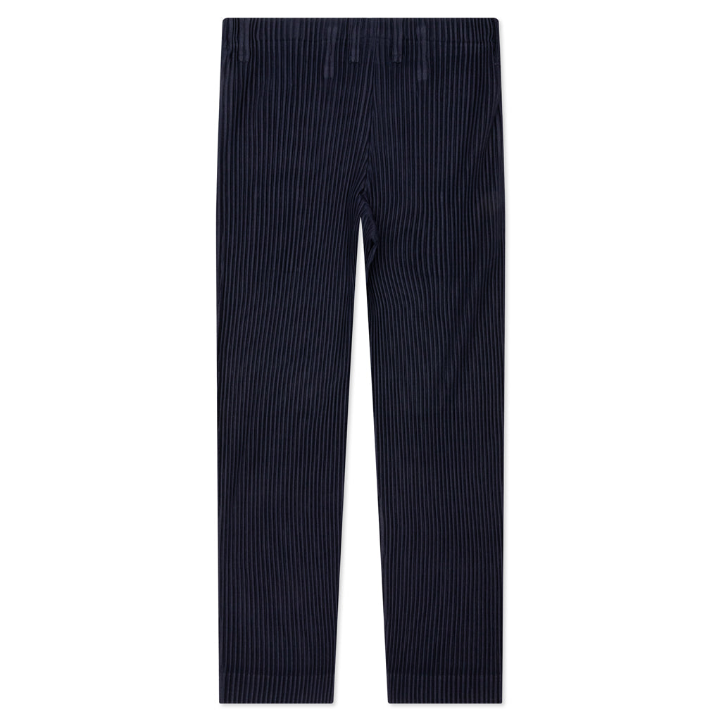 Tailored Pleats Pants - Blue