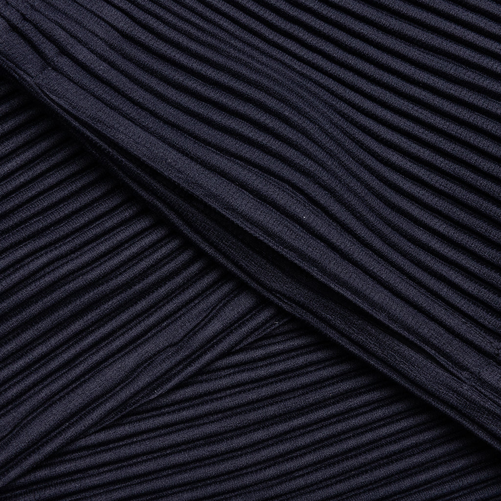 Tailored Pleats Pants - Blue