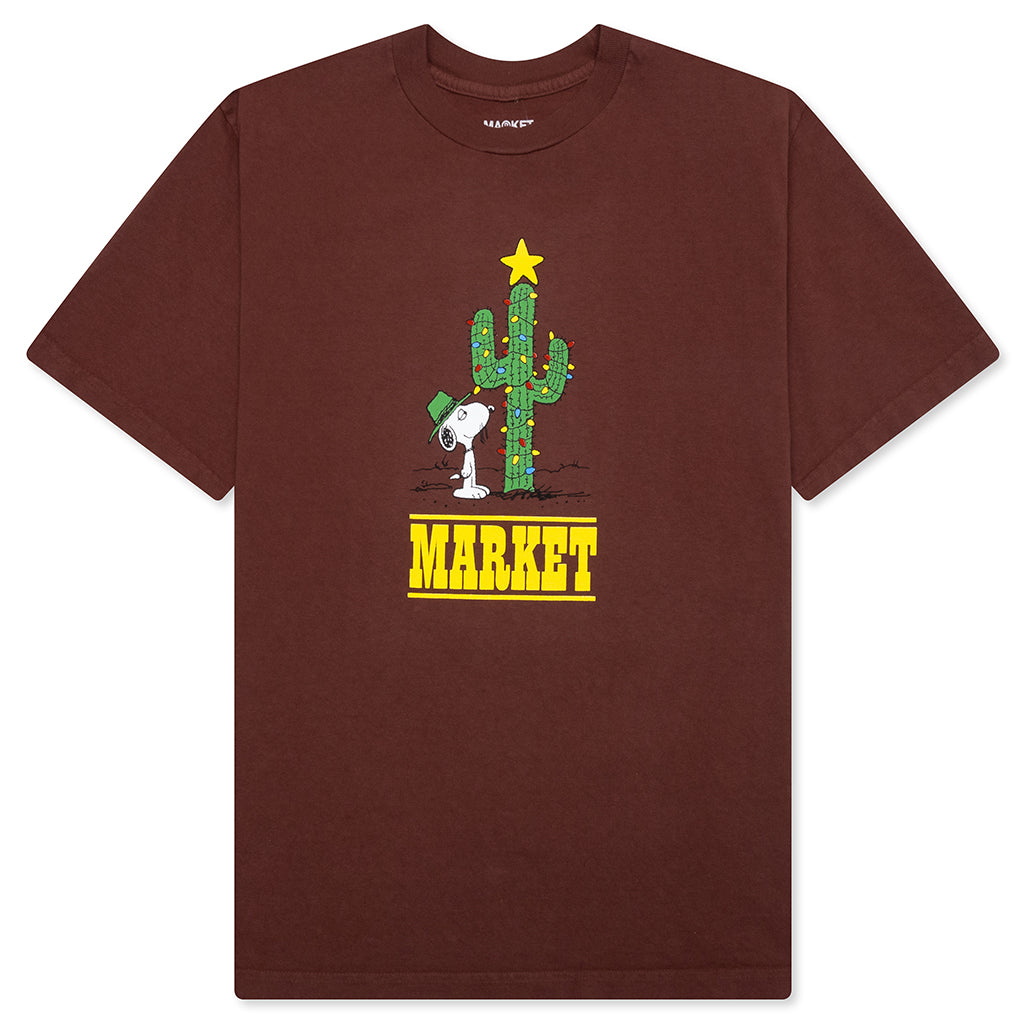 Peanuts Desert Start T-Shirt - Washed Brown