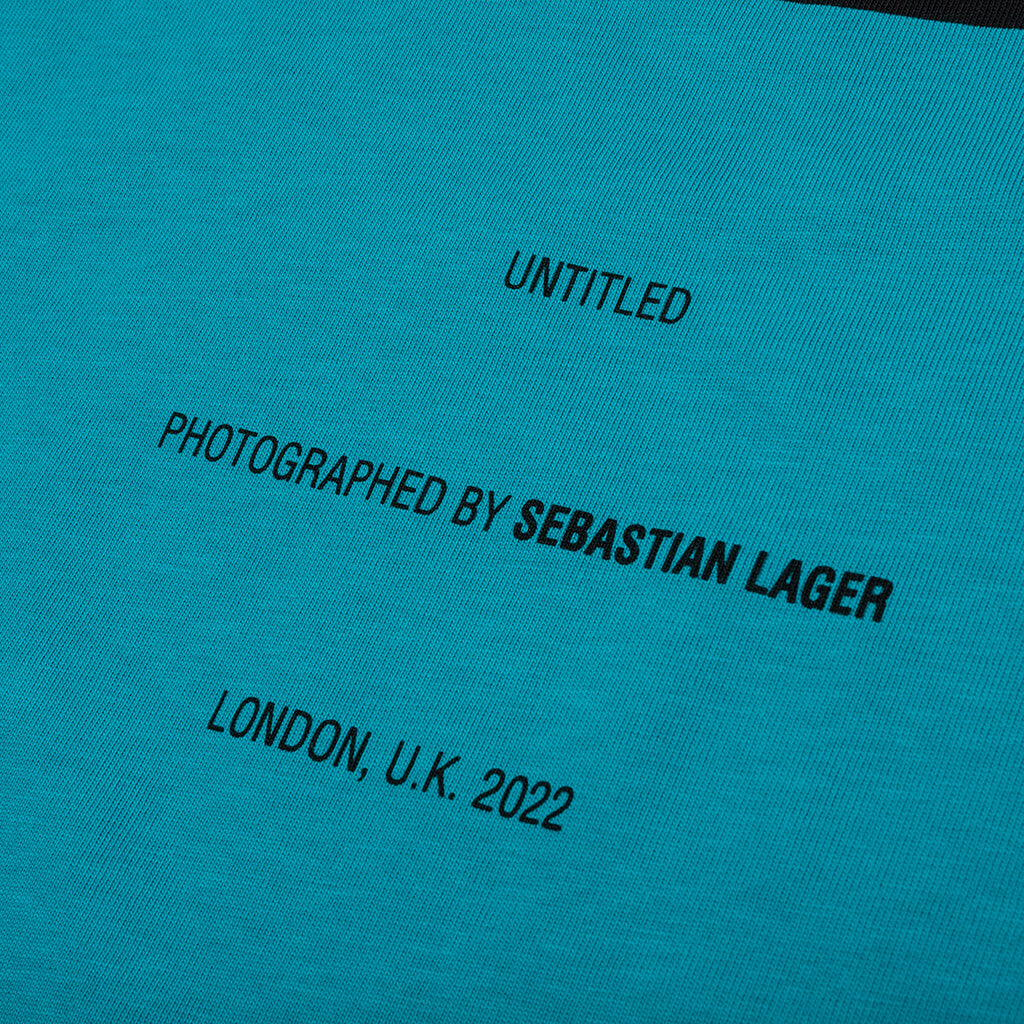 Photo Logo Tee - Cerulean