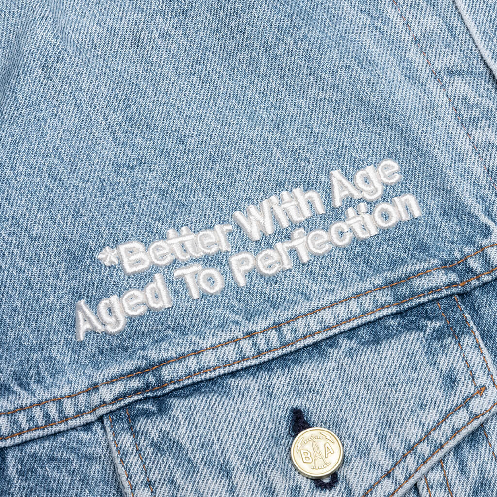 Portrait Denim Jacket - Multi