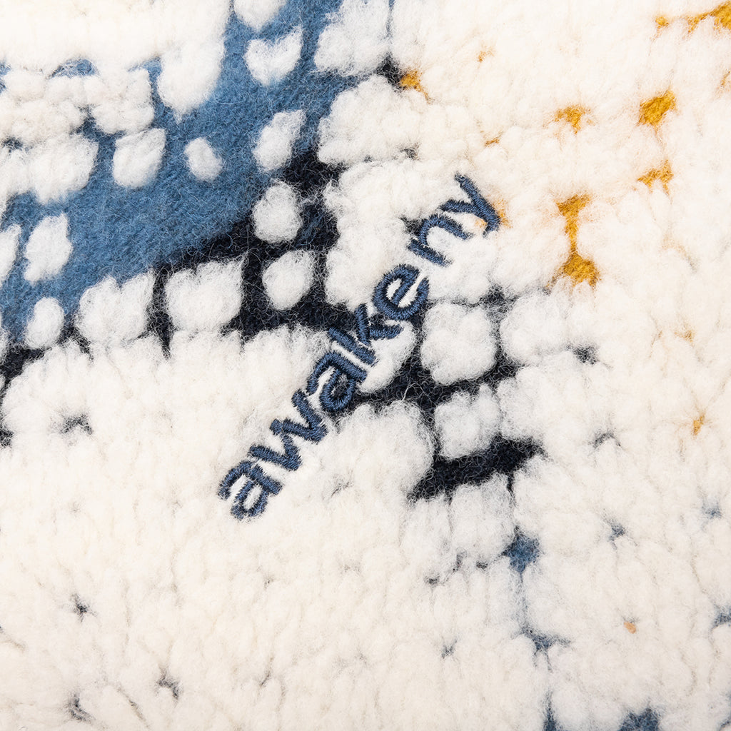 Printed "A" Fleece Sweatshorts - Multi