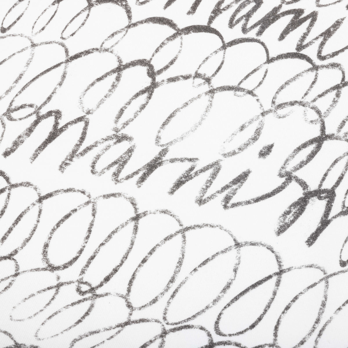 Scribble Printed Sweatshirt - Natural White