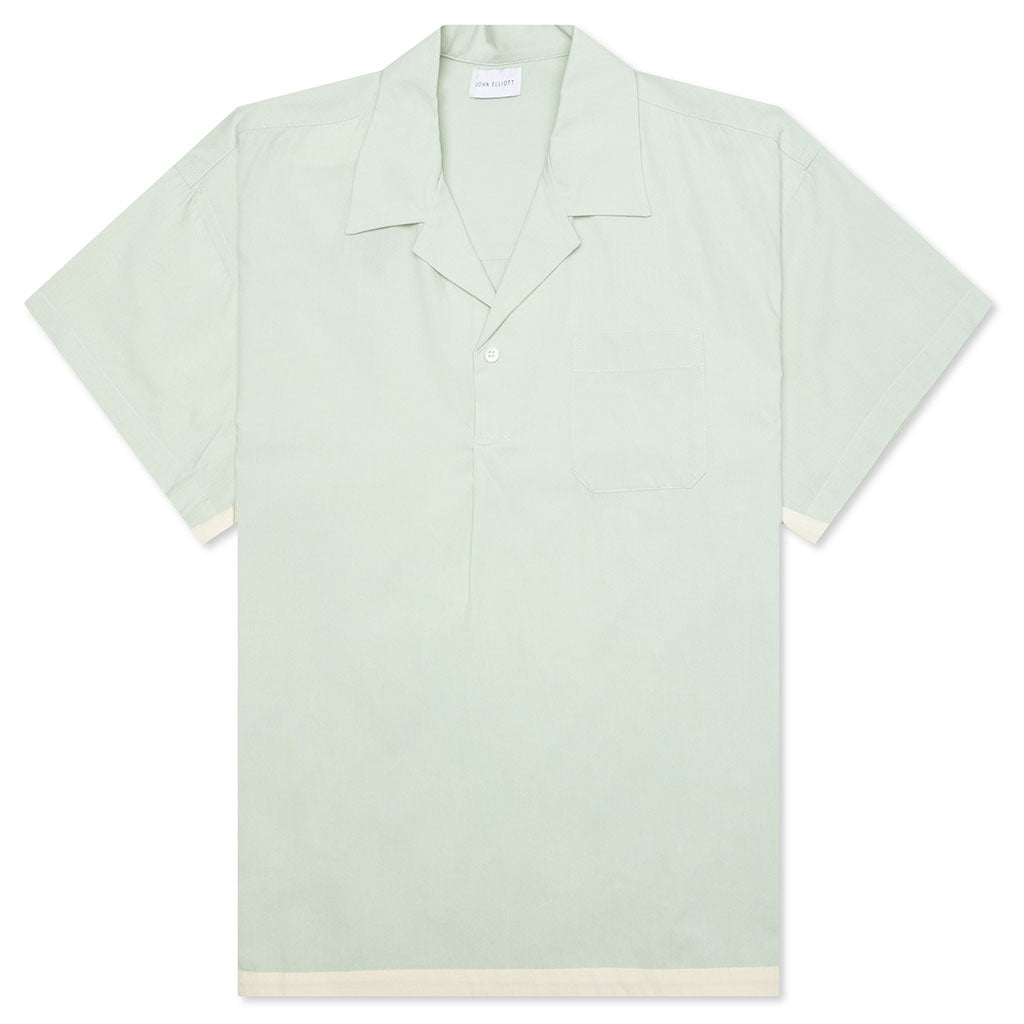 Pullover Camp Shirt - Mint/Salt