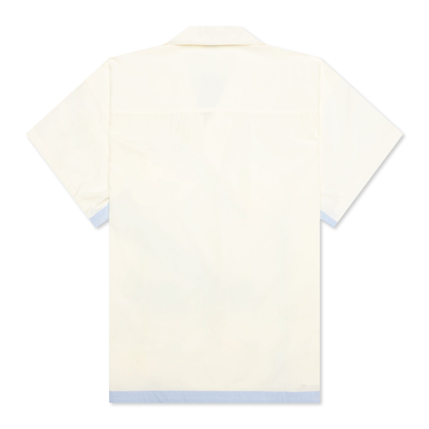 Pullover Camp Shirt - Salt/Light Blue