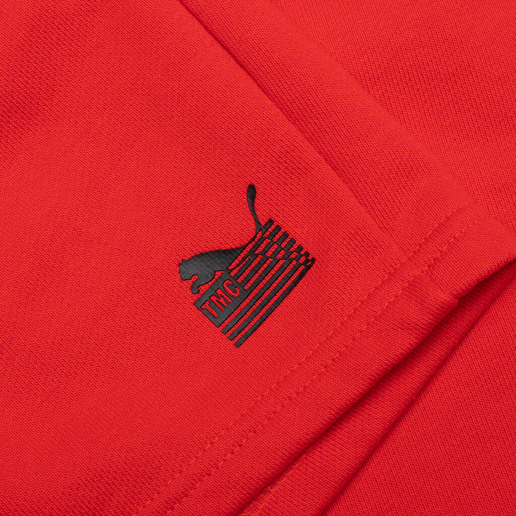 Every Day Hussle Sweatshort - Red
