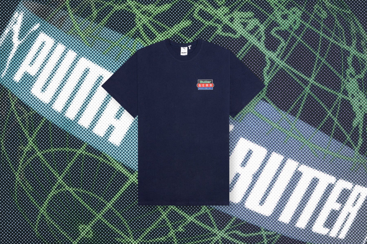 Puma X Butter Goods Graphic Tee - Blue