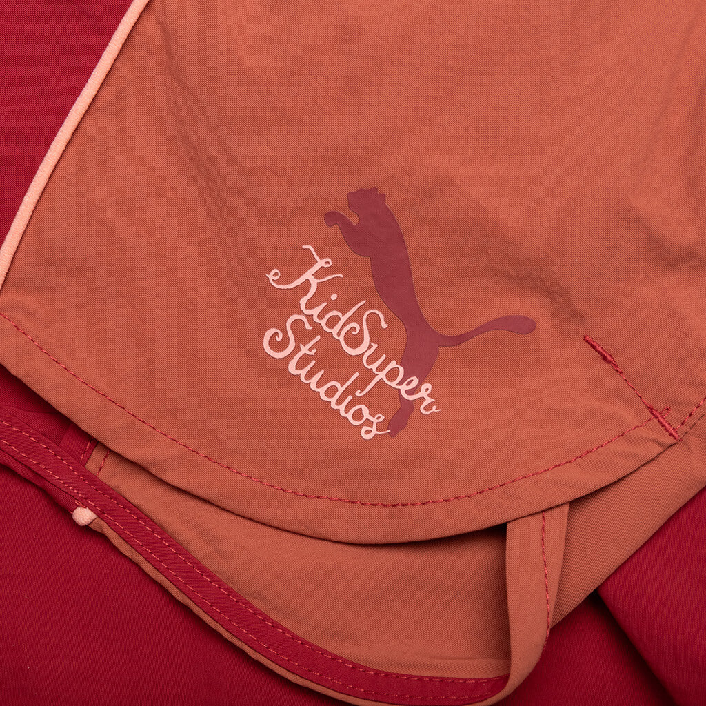 Puma x KidSuper Shorts - Dark Crimson
