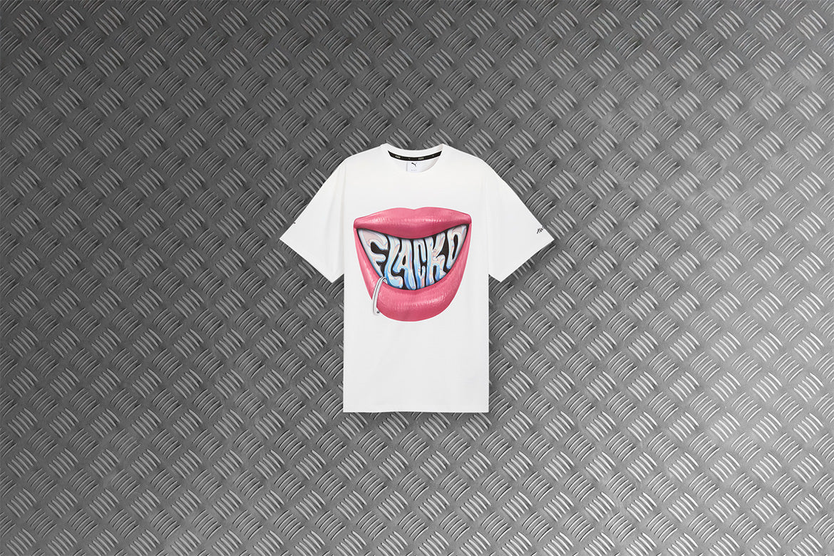 Puma x A$AP Rocky Flacko Smile Tee - White