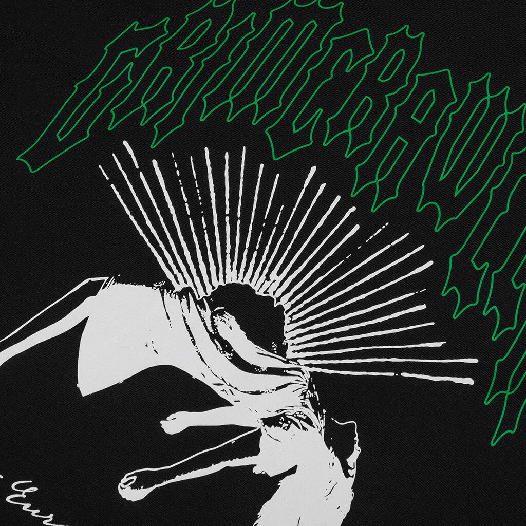 Oversized T-Shirt Grimcrawler - Black