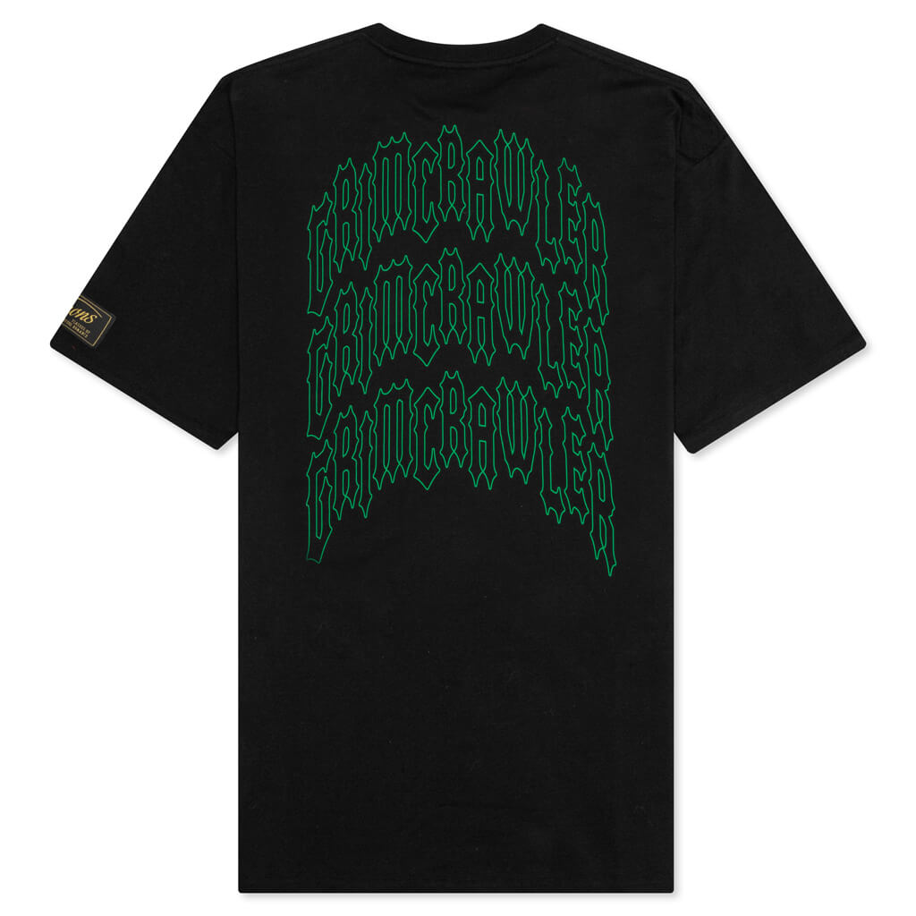 Oversized T-Shirt Grimcrawler - Black