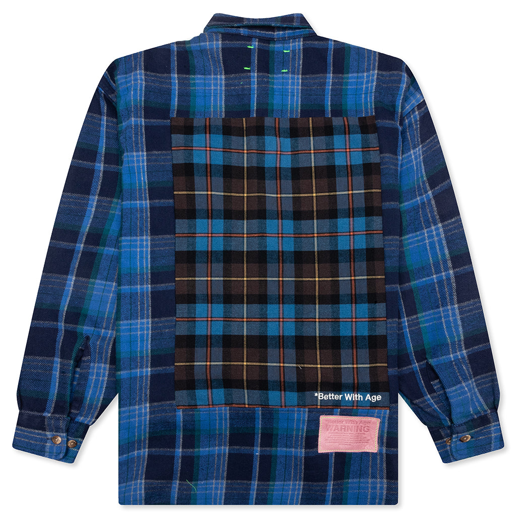 Re-Tartan Flannel Shirt - Multi