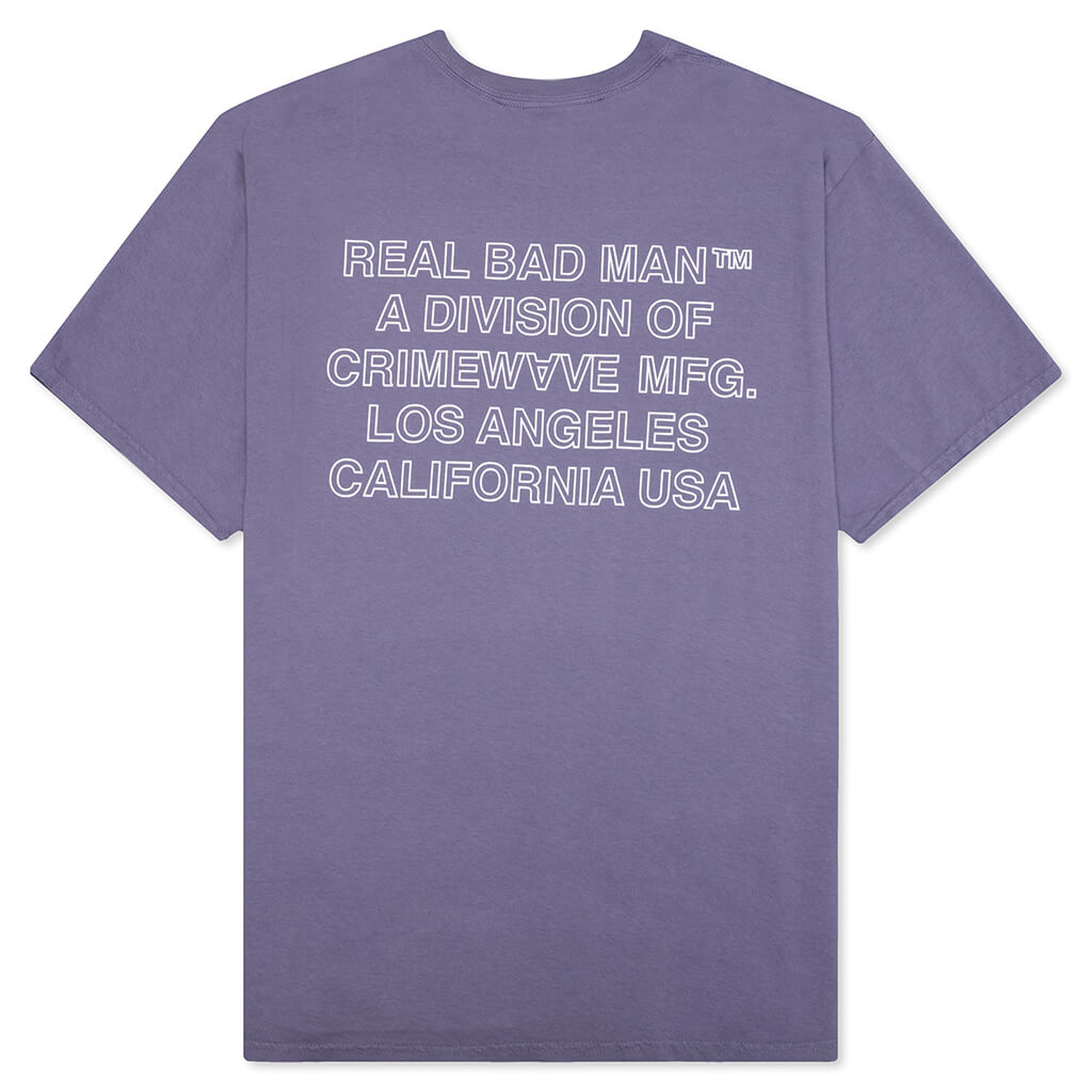 Crimewave MFG S/S Tee - Disco Purple