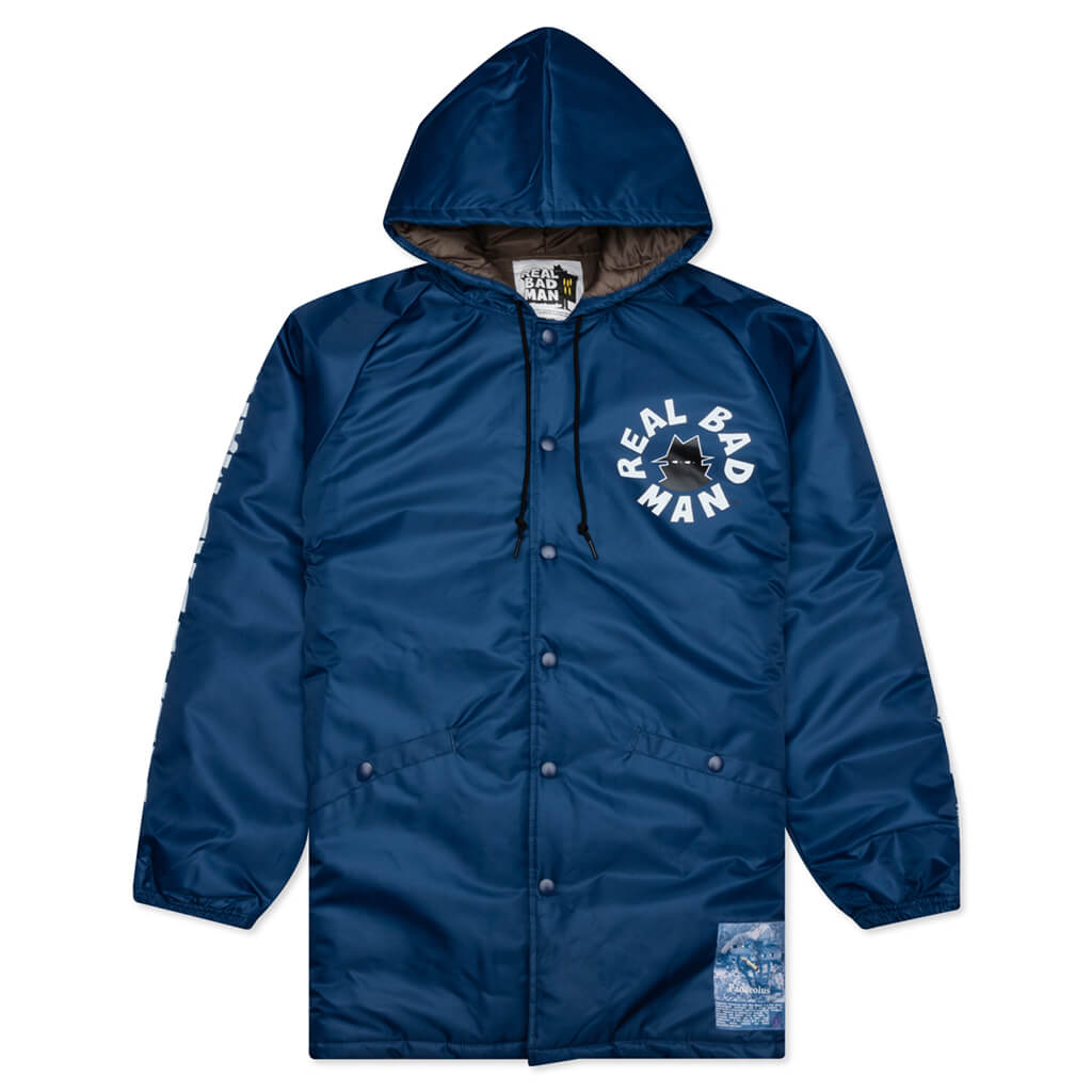 Spiritual Bass Stadium Jacket - Navy