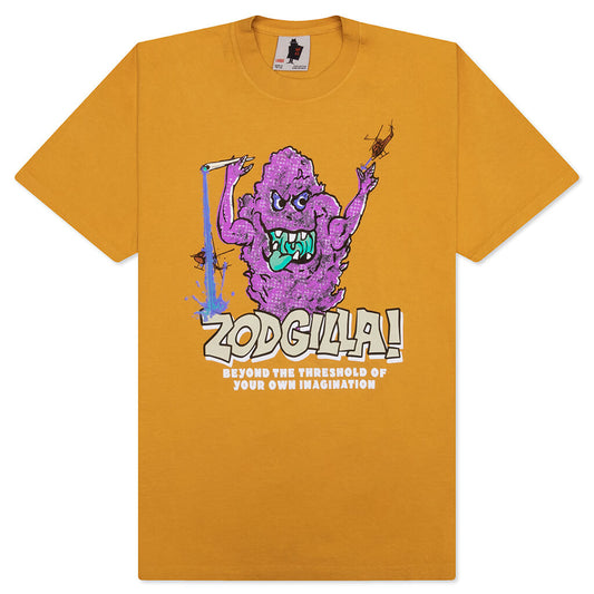 ZODGILLA! S/S Tee - Down Brown