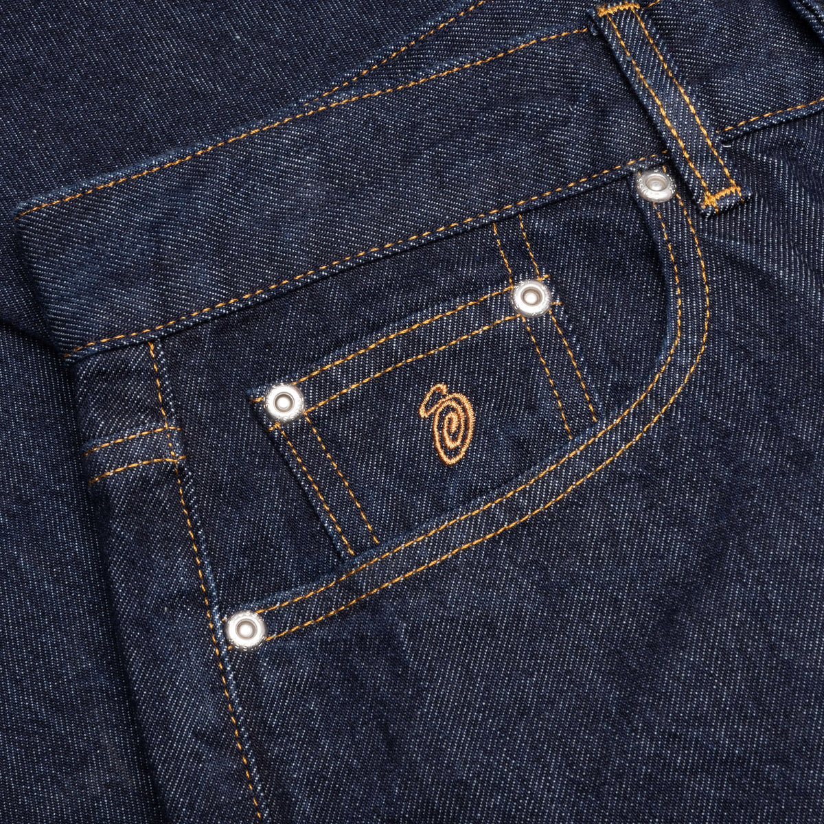 Relaxed Jeans Denim - Rinsed Indigo