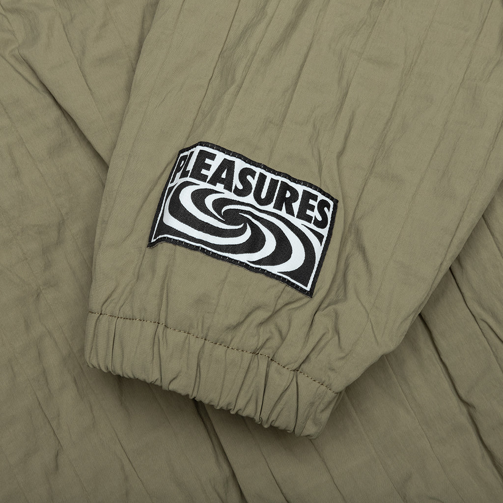 Rescue Pleated Track Jacket - Olive