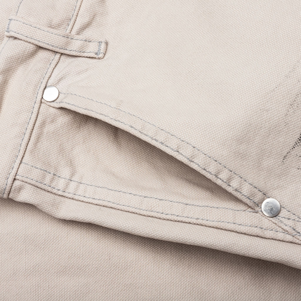 Chevron Painter Pant - Elephant