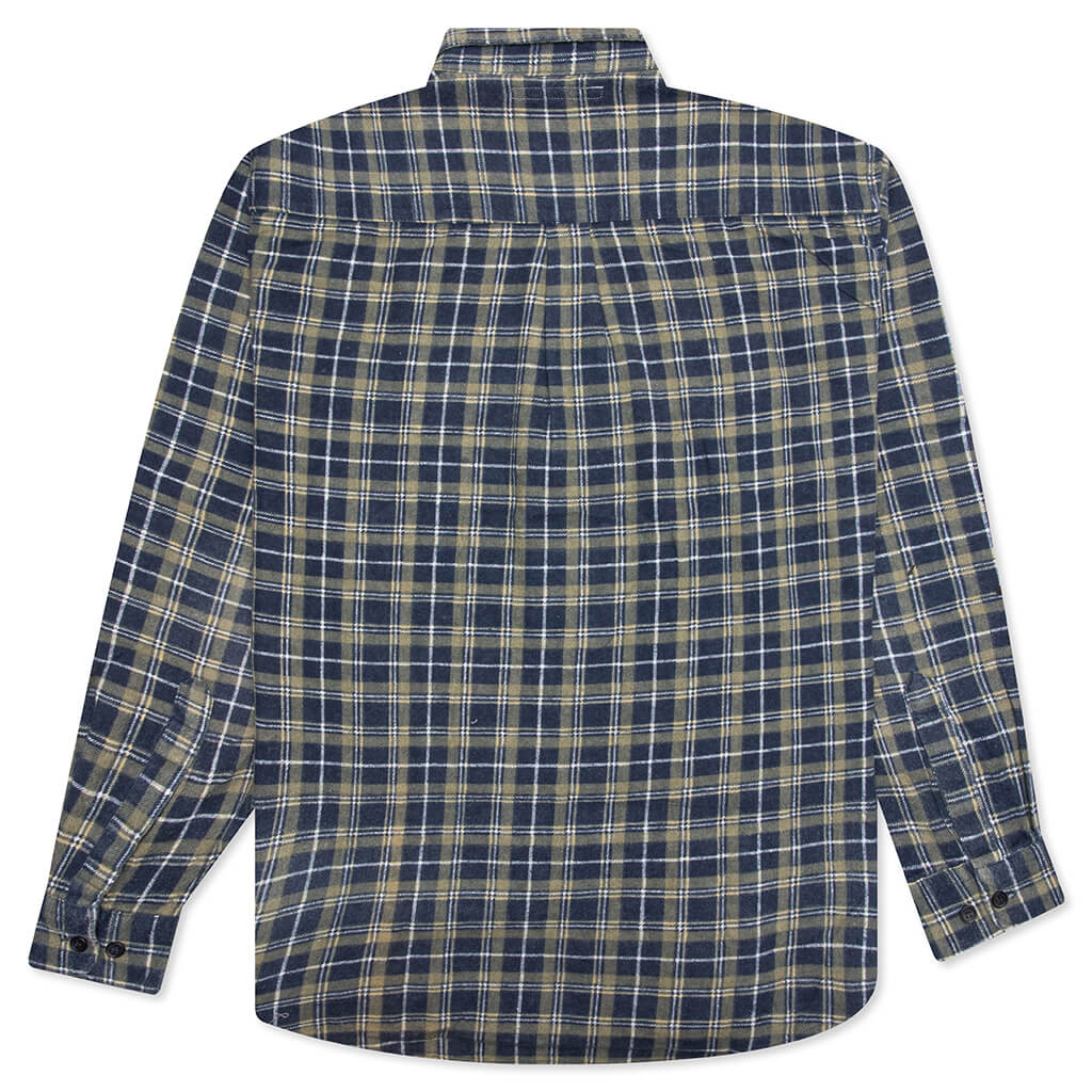 Ribbon Flannel Shirt - Assorted