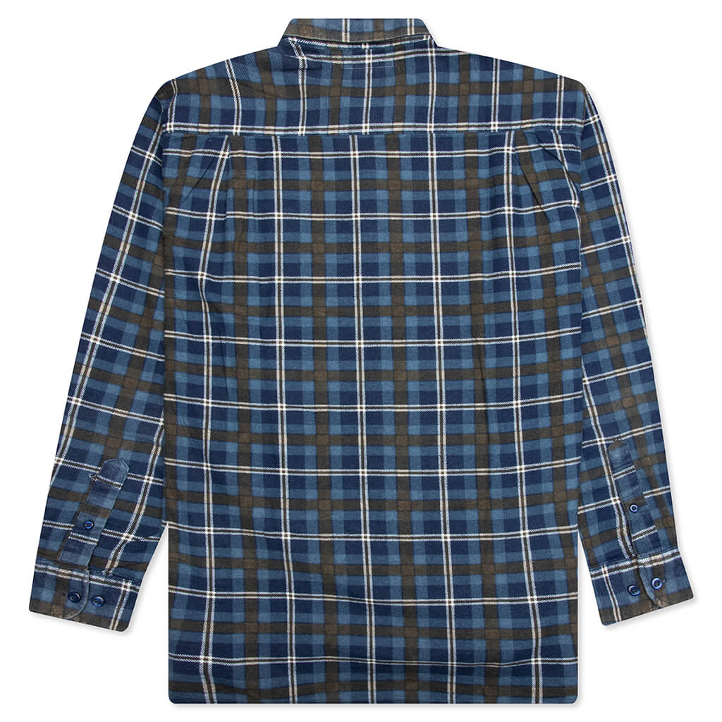 Ribbon Flannel Shirt - Assorted