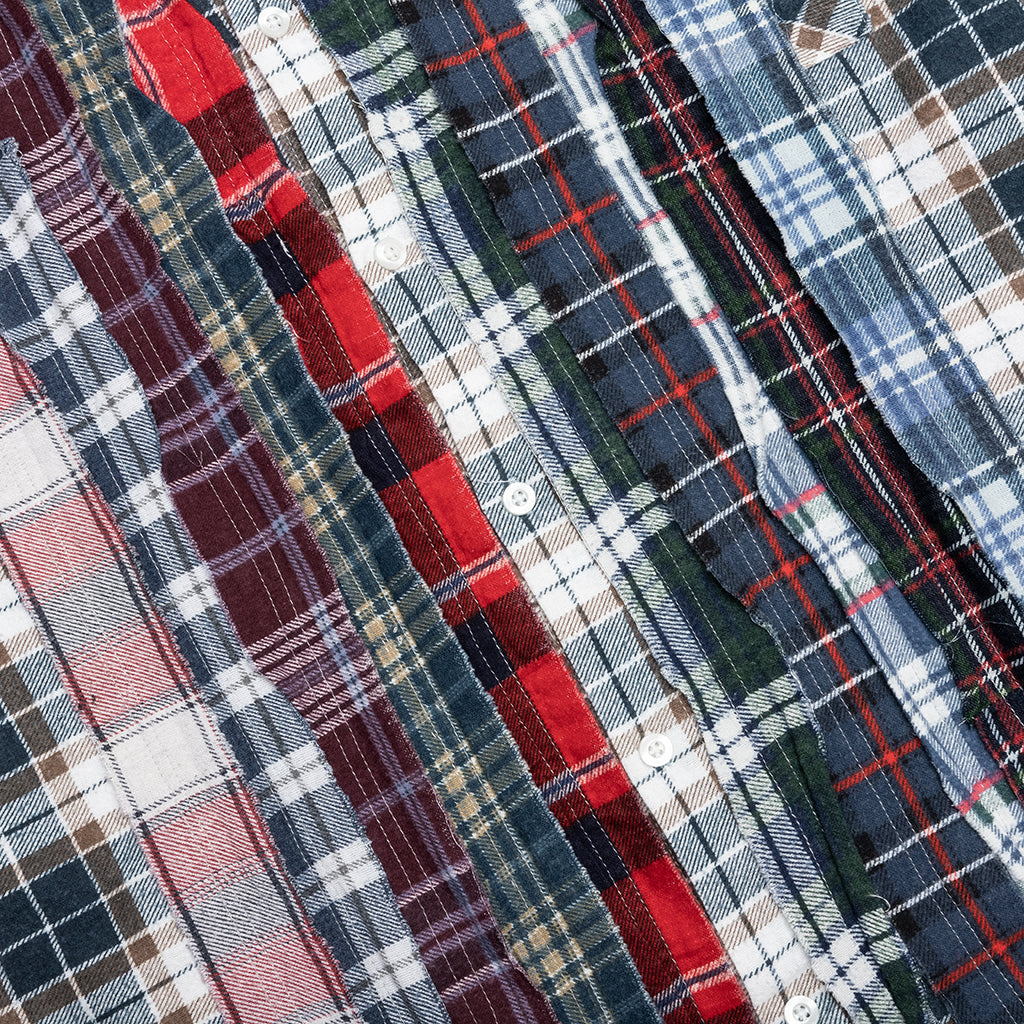 Ribbon Flannel Shirt - Assorted