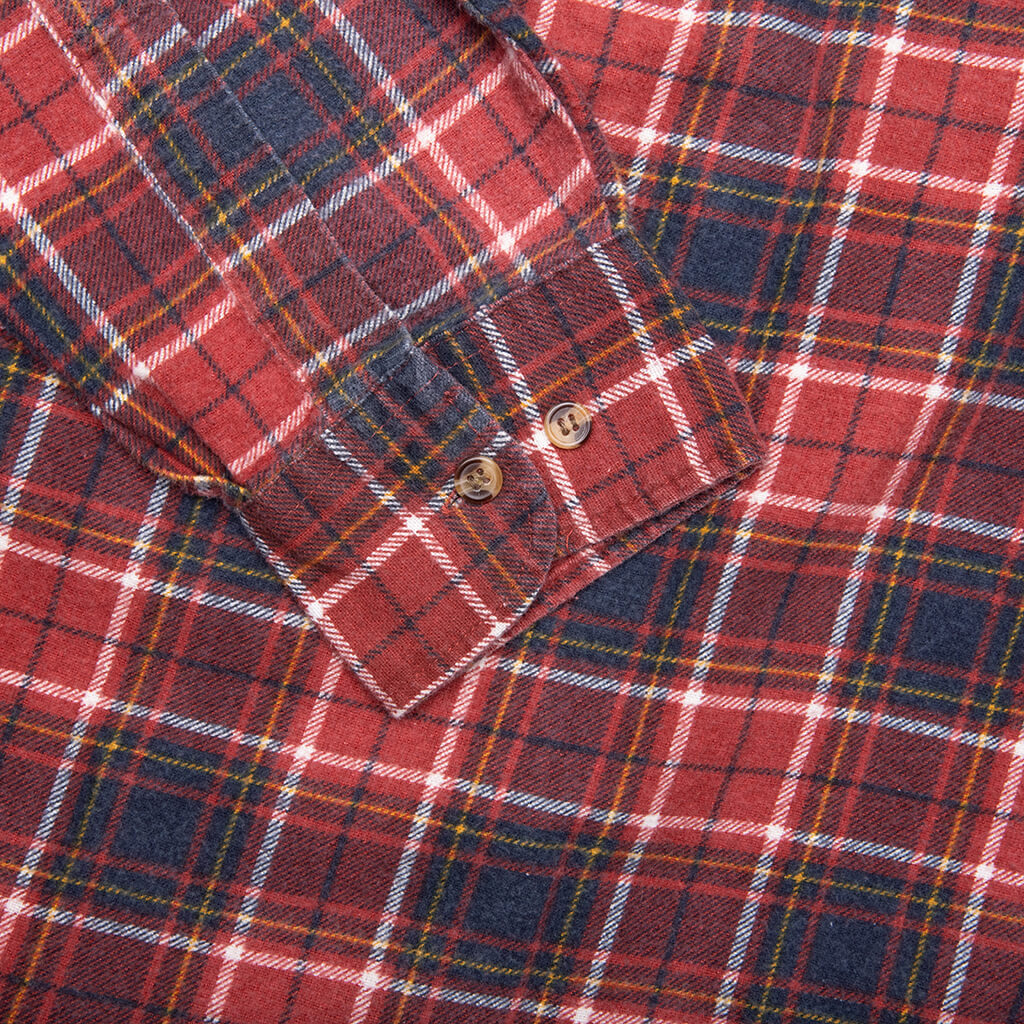 Ribbon Flannel Shirt - Assorted