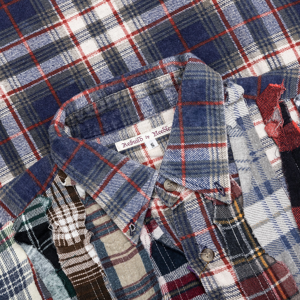 Ribbon Flannel Shirt - Assorted