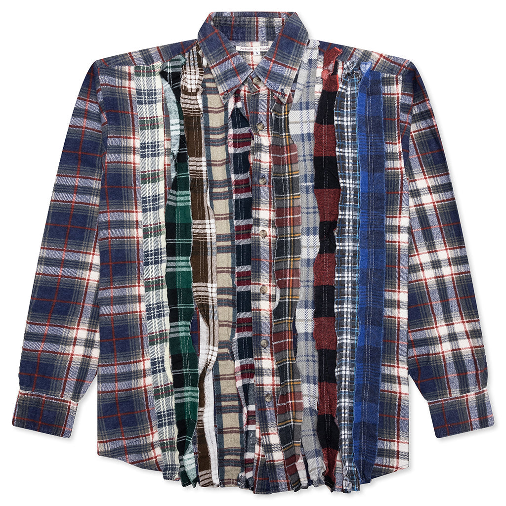 Ribbon Flannel Shirt - Assorted