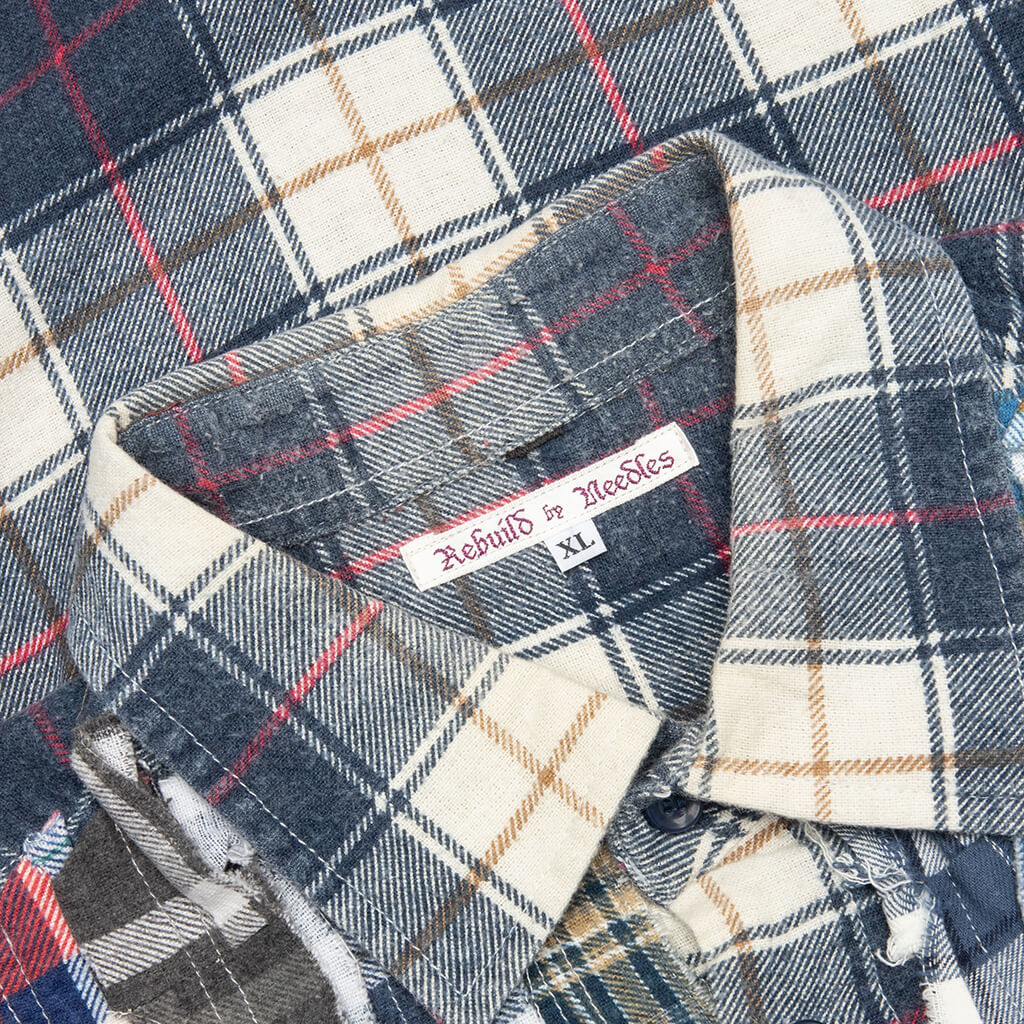 Ribbon Flannel Shirt - Assorted