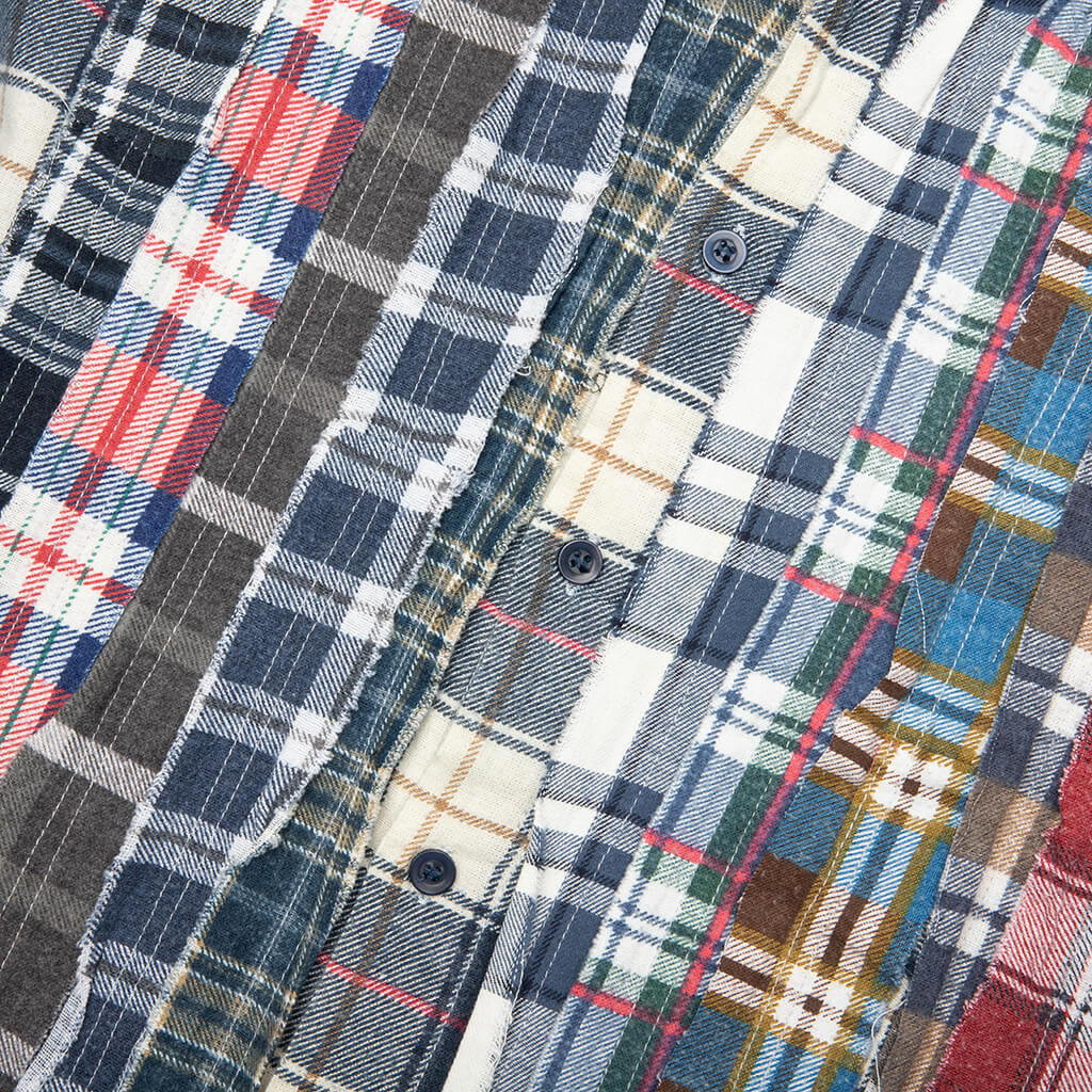 Ribbon Flannel Shirt - Assorted