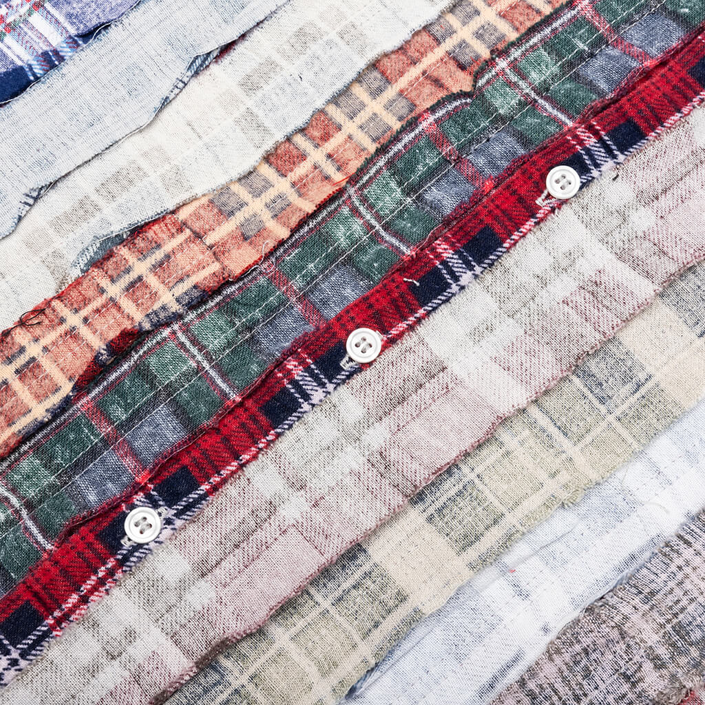 Ribbon Wide I.O. Flannel Shirt - Assorted