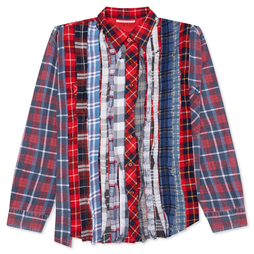 Ribbon Wide Shirt - Assorted