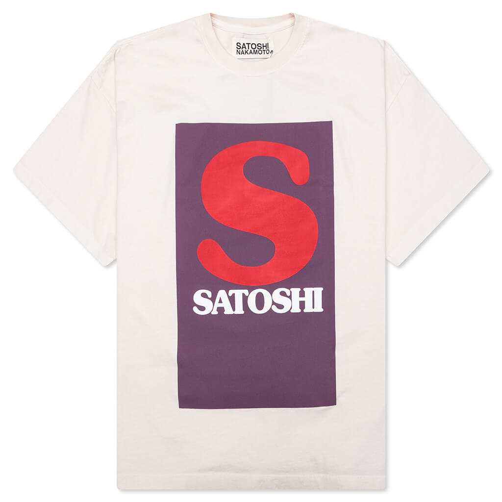 SN Block Tee - White