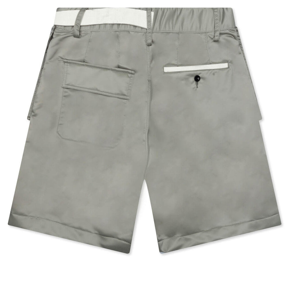 Nylon Twill Shorts - Light Khaki