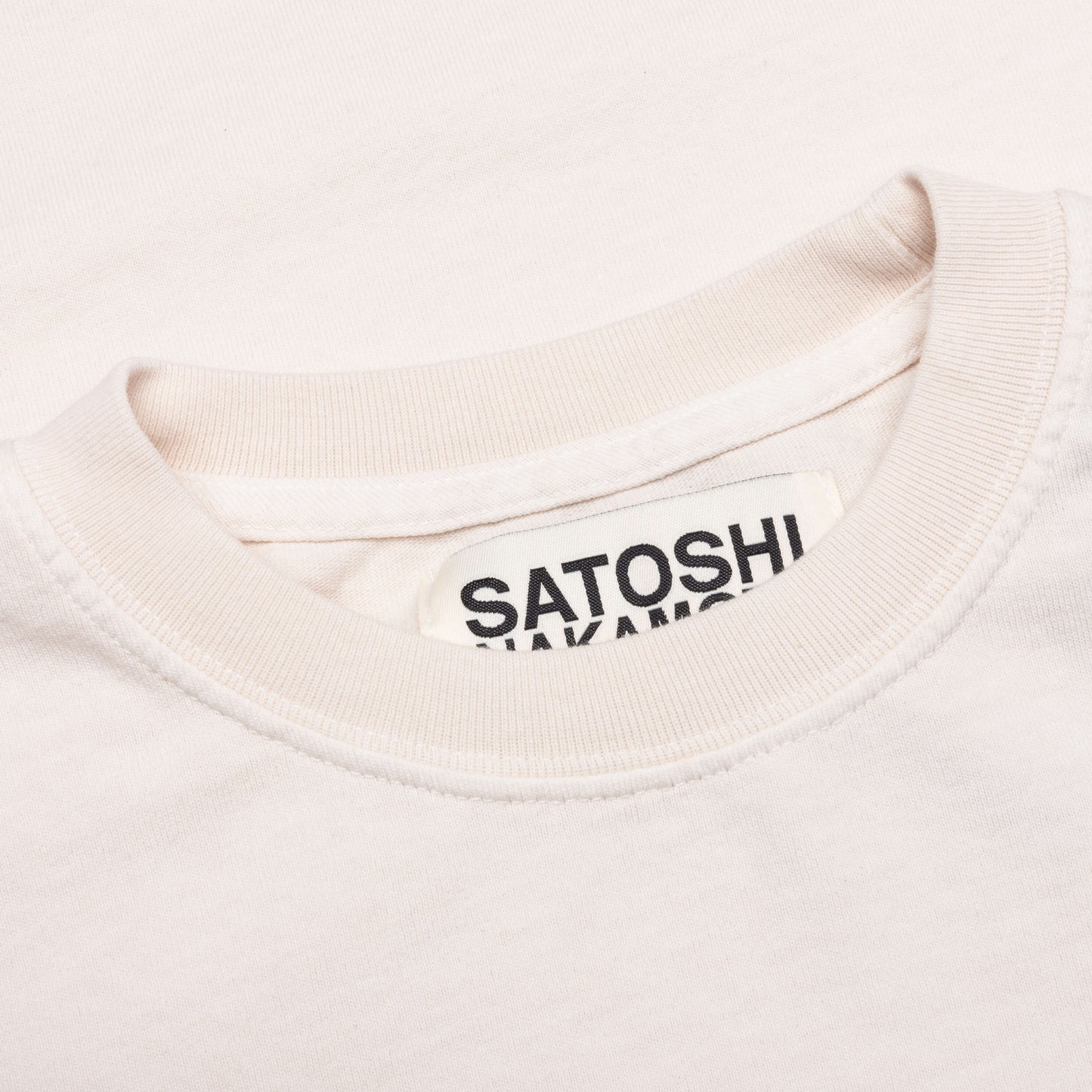 Satoshi Logo Tee - White
