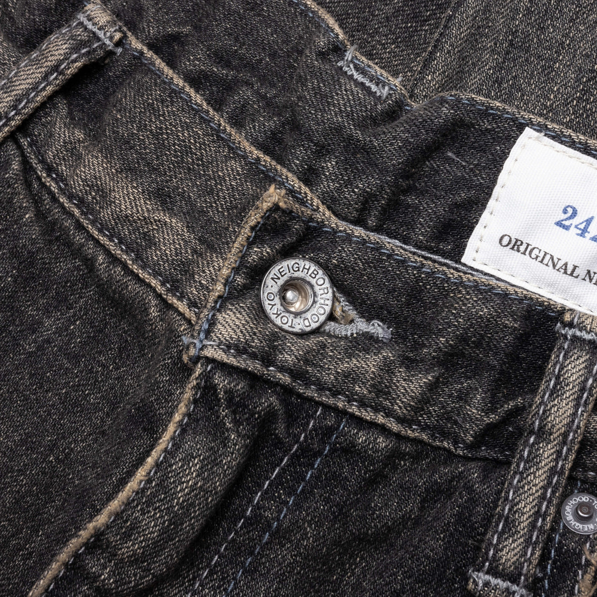 Savage Denim DP Basic Pants - Black
